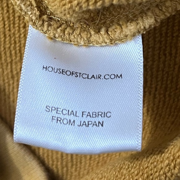 House of St.Clair Morton Ave Hoodie- Gold - Picture 8 of 10